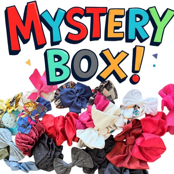 Vintage Accessories - ❌GIFTED❌Mystery Box! 25 vintage 1980-1990's hair bows!!!